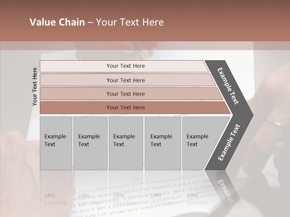 Human Background Hold PowerPoint Template