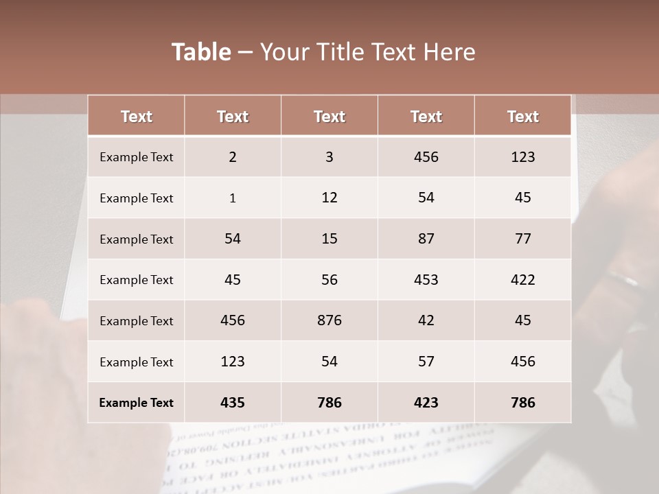 Human Background Hold PowerPoint Template