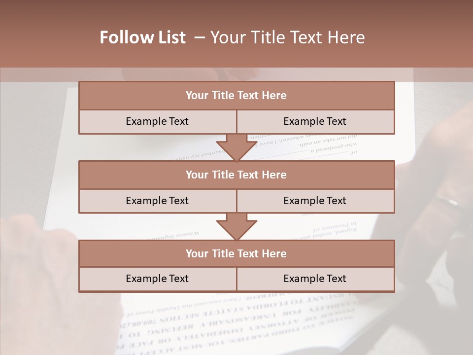 Human Background Hold PowerPoint Template