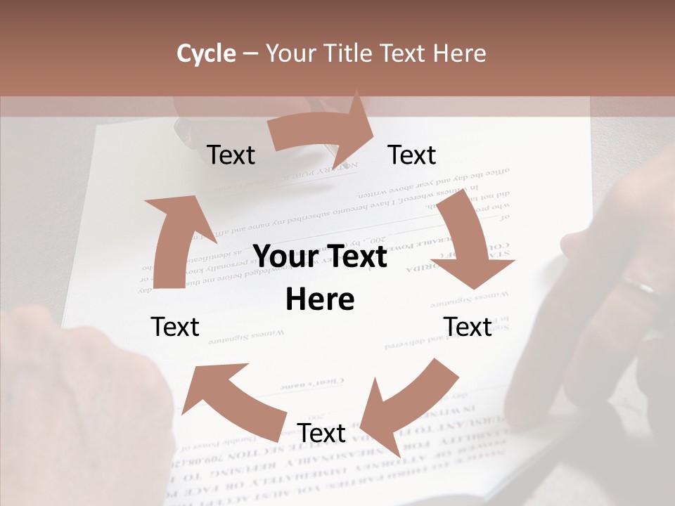 Human Background Hold PowerPoint Template