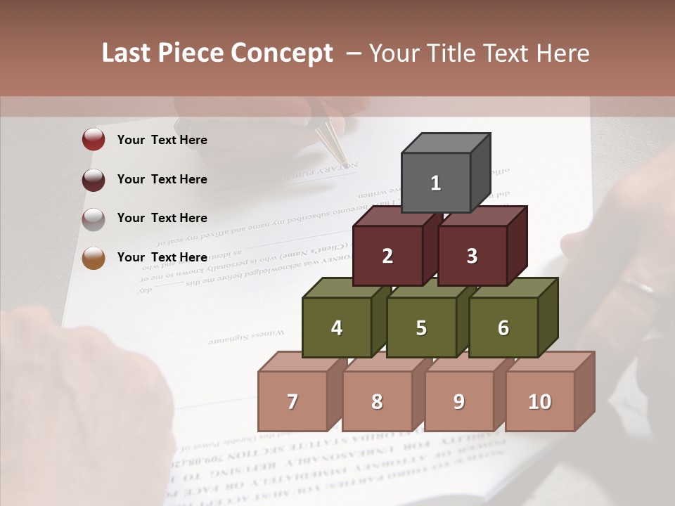 Human Background Hold PowerPoint Template
