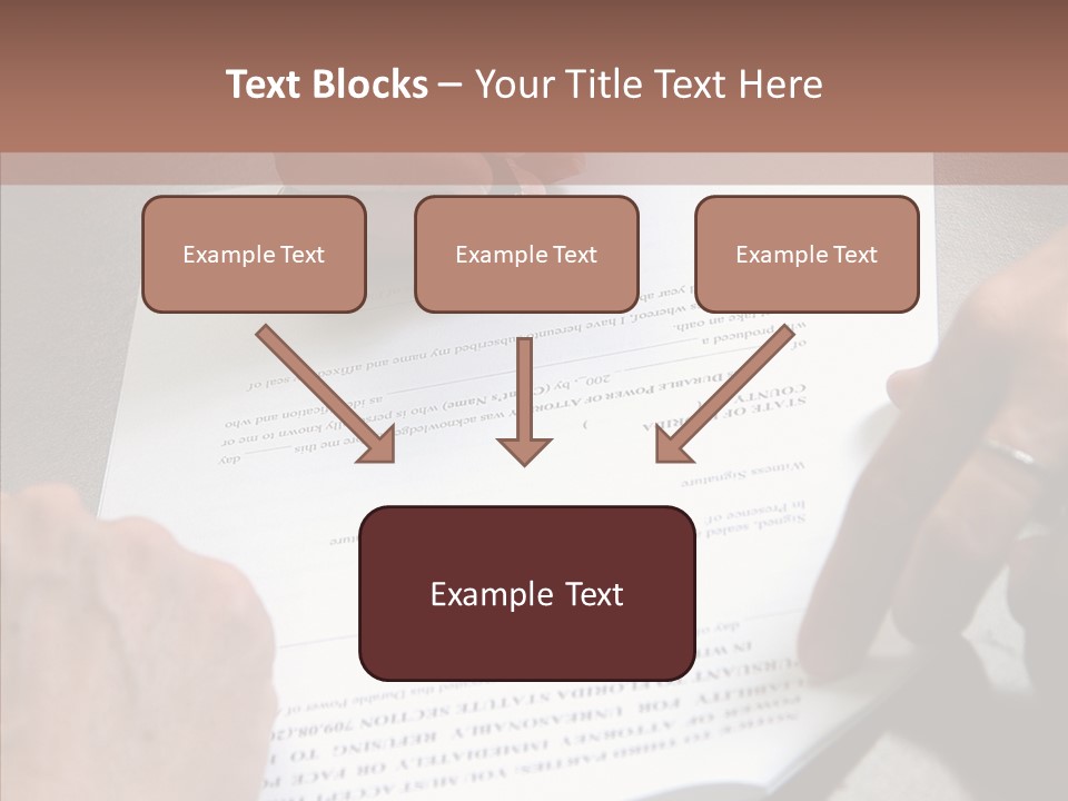 Human Background Hold PowerPoint Template