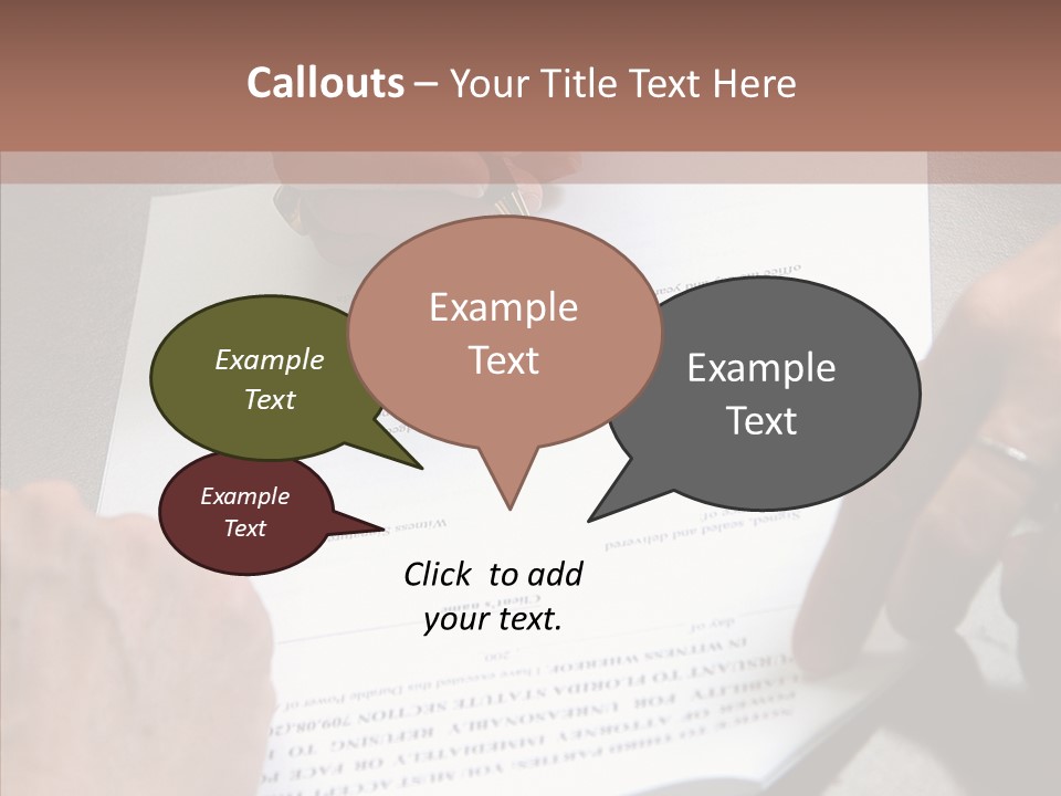 Human Background Hold PowerPoint Template