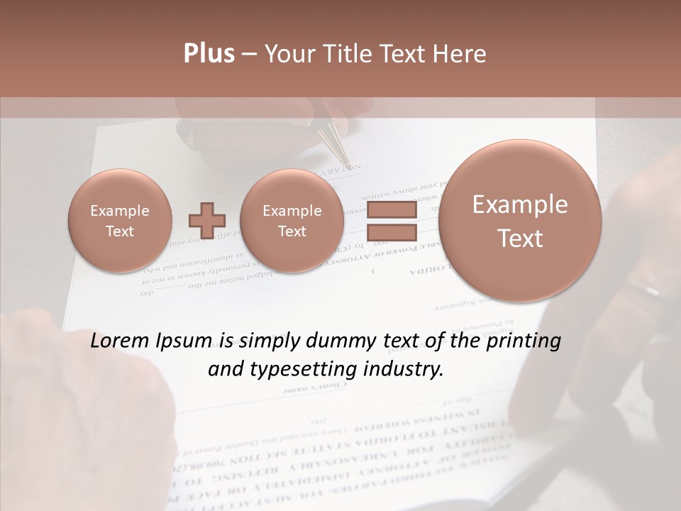 Human Background Hold PowerPoint Template