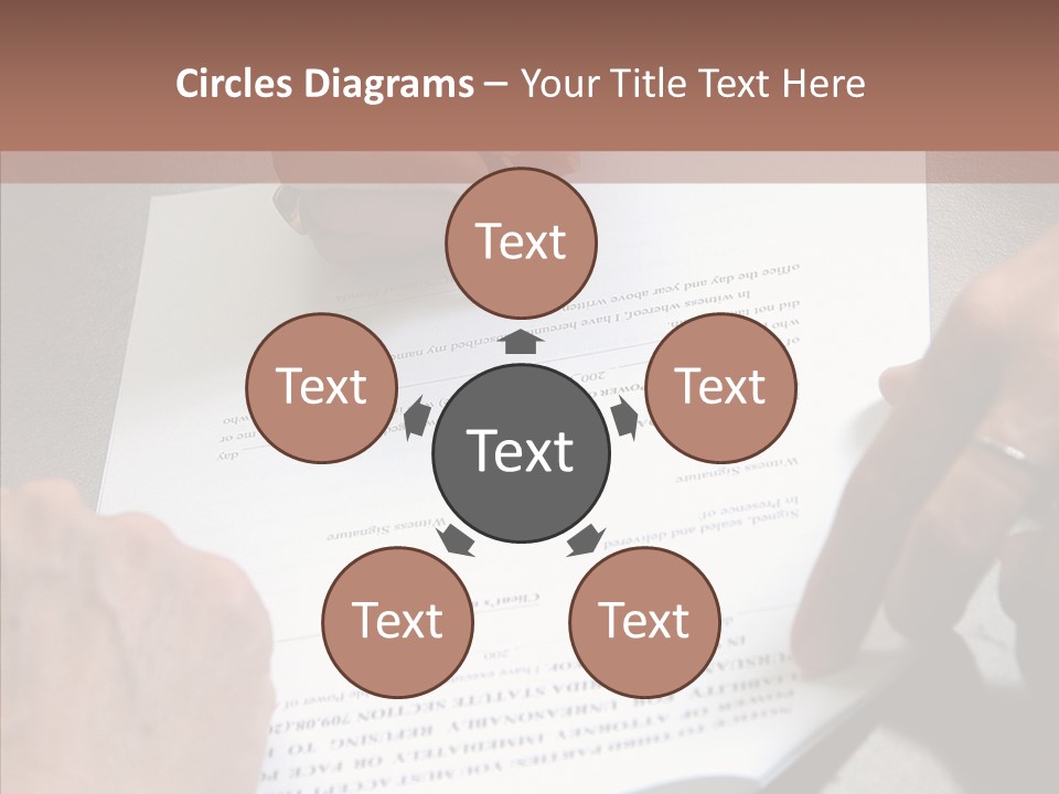 Human Background Hold PowerPoint Template