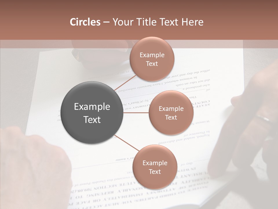 Human Background Hold PowerPoint Template
