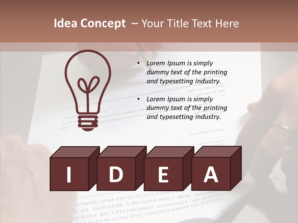 Human Background Hold PowerPoint Template