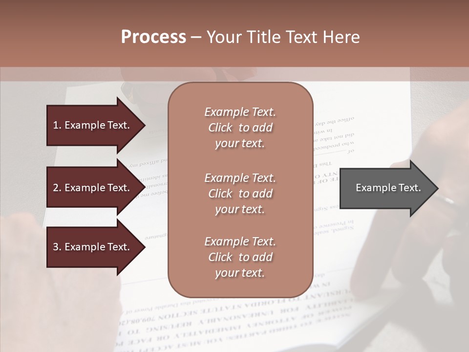 Human Background Hold PowerPoint Template