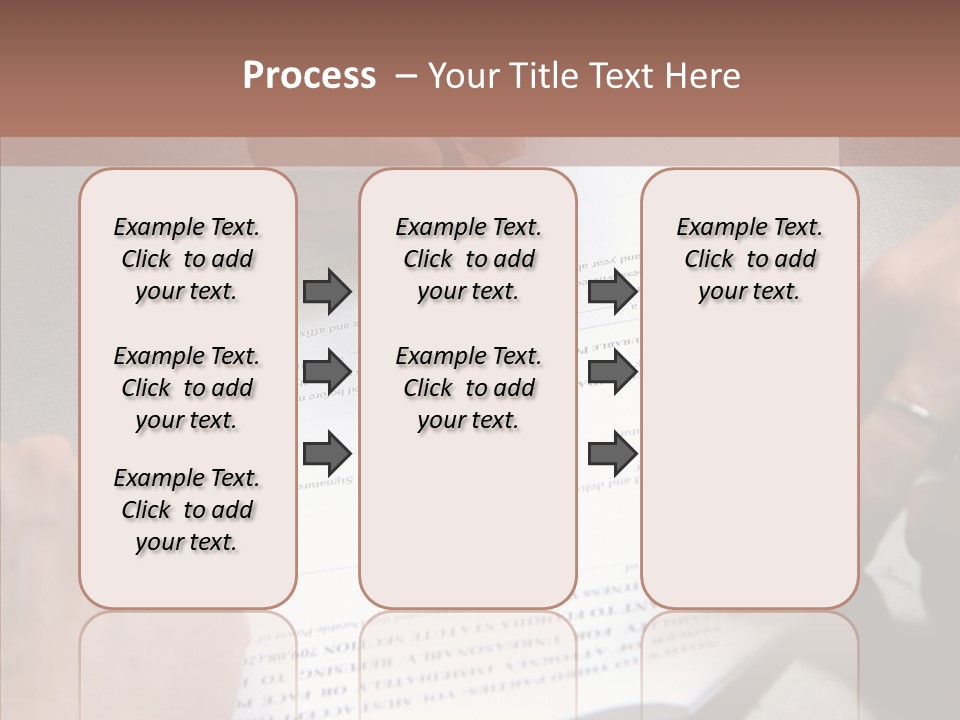 Human Background Hold PowerPoint Template