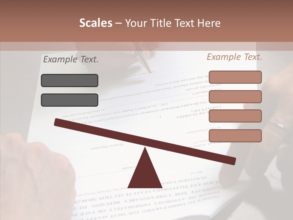 Human Background Hold PowerPoint Template