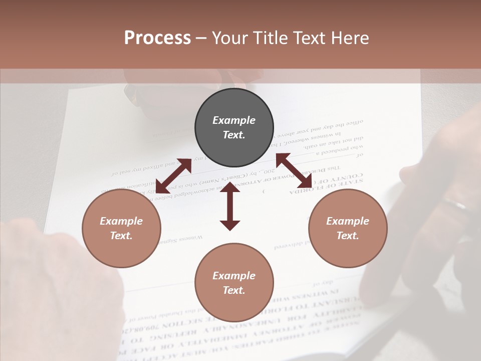 Human Background Hold PowerPoint Template