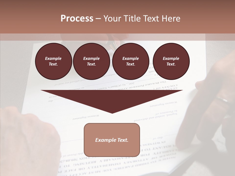 Human Background Hold PowerPoint Template