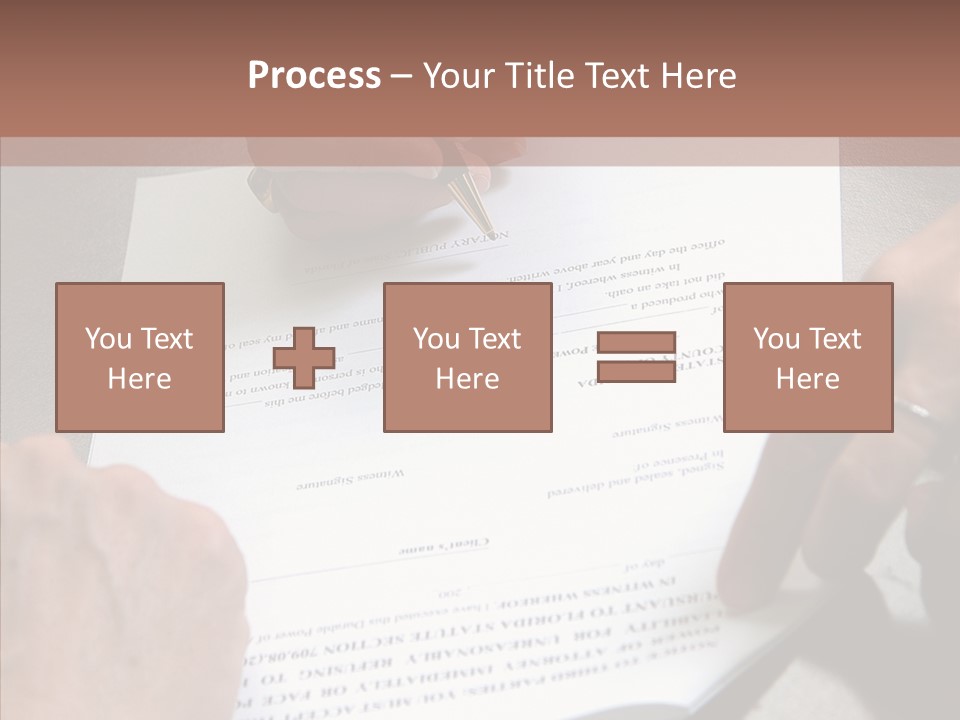 Human Background Hold PowerPoint Template