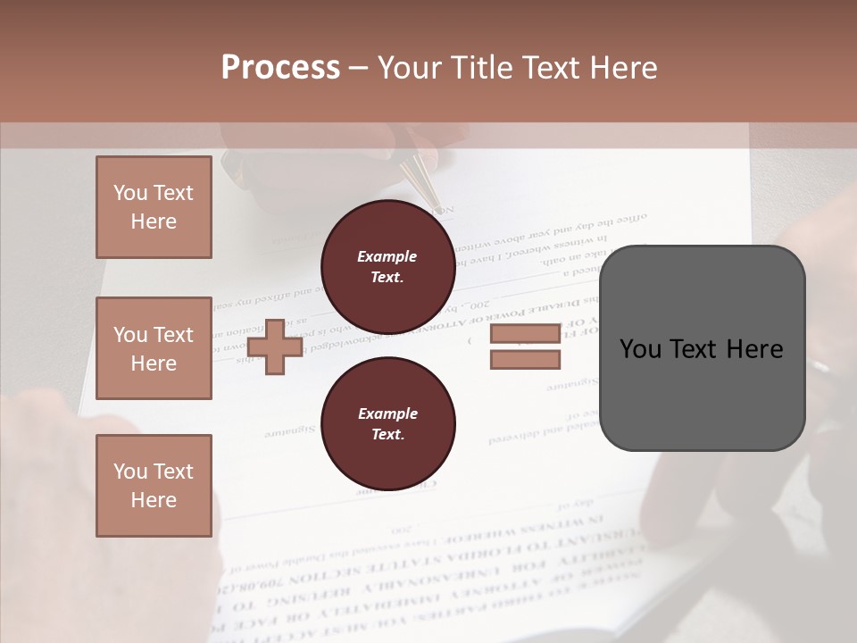 Human Background Hold PowerPoint Template