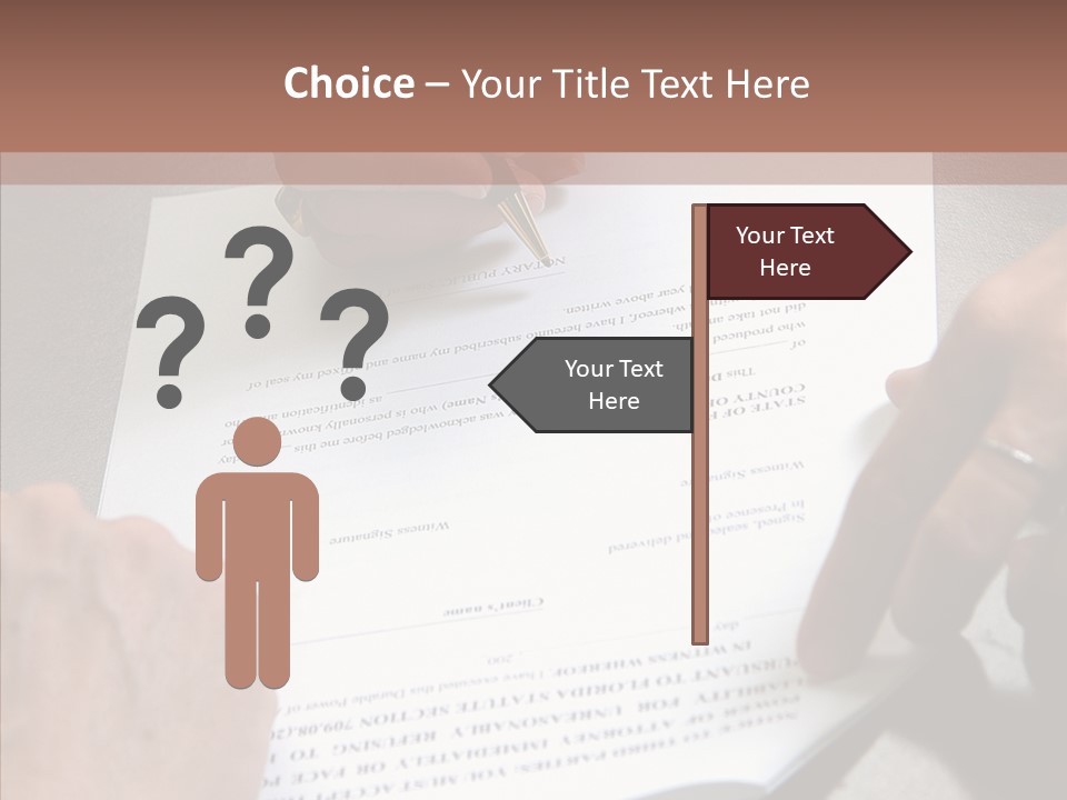 Human Background Hold PowerPoint Template