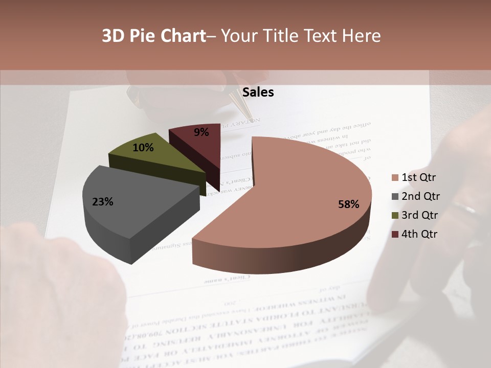 Human Background Hold PowerPoint Template