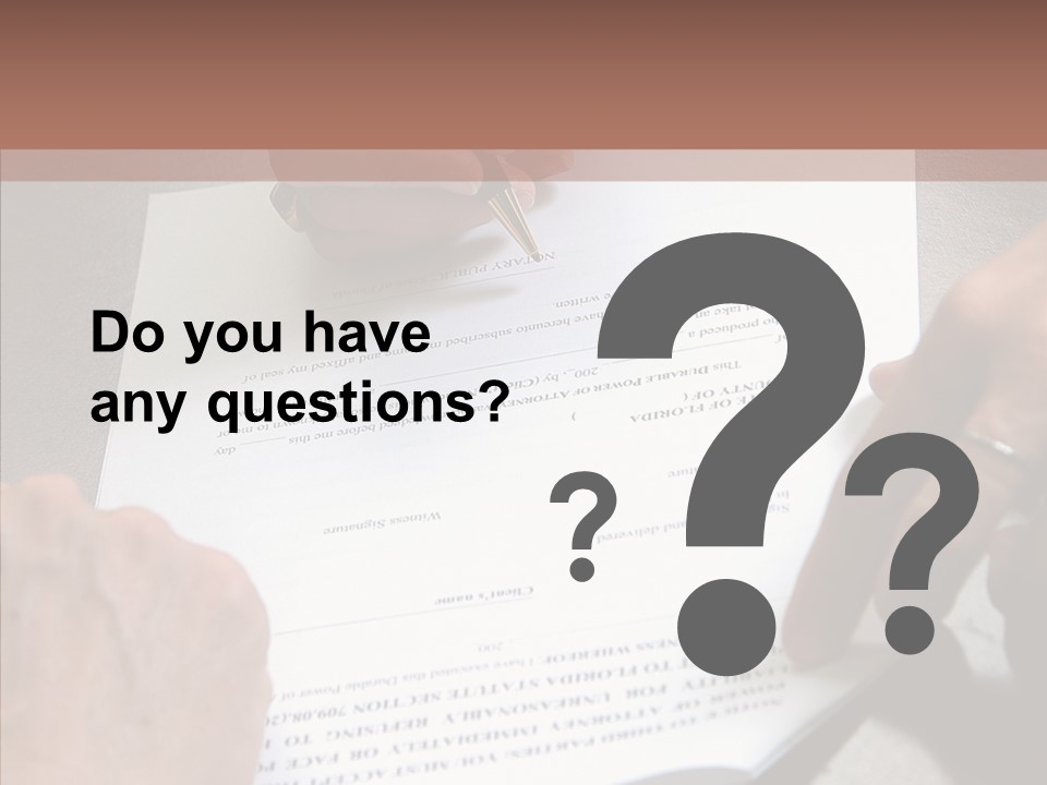 Human Background Hold PowerPoint Template