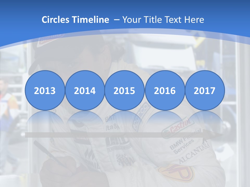 White Young White Background PowerPoint Template