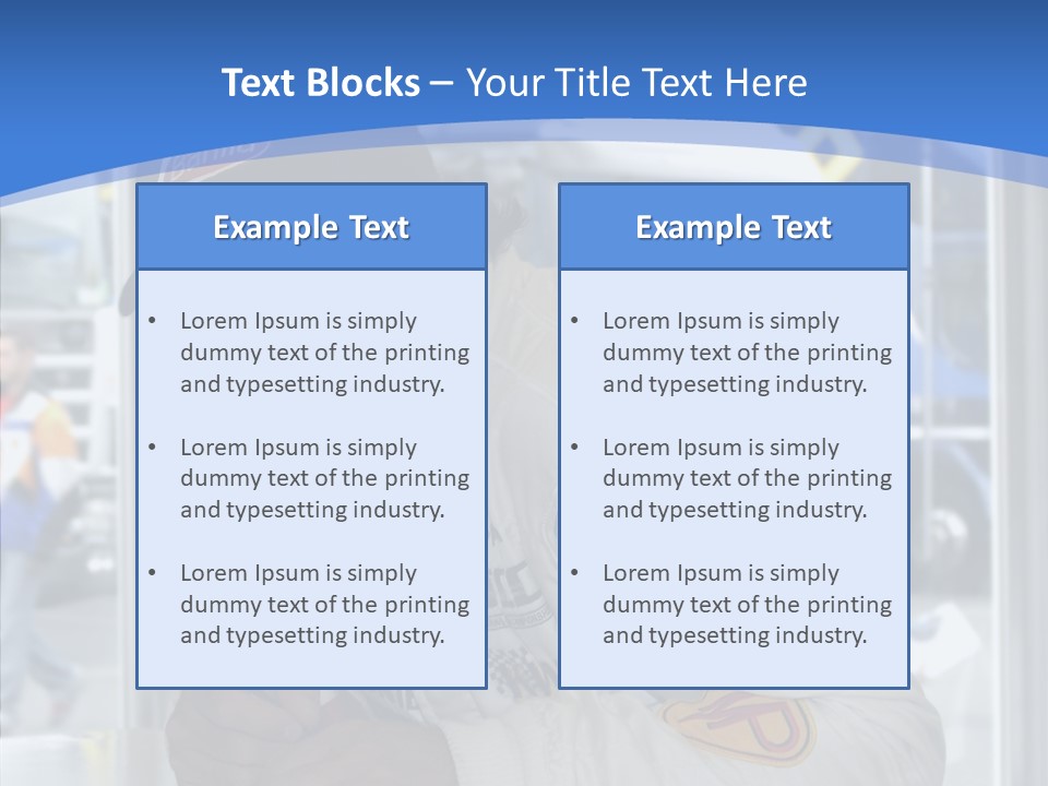 White Young White Background PowerPoint Template