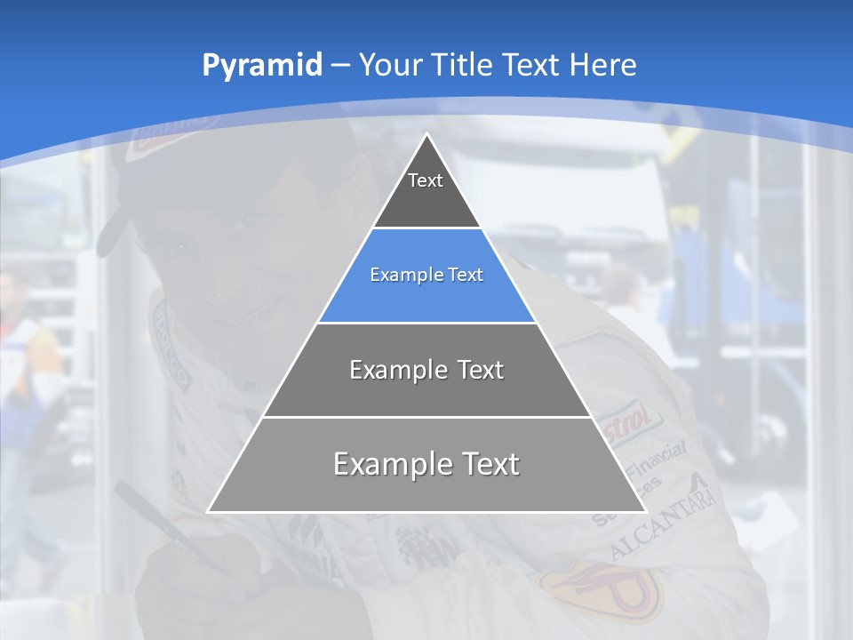 White Young White Background PowerPoint Template