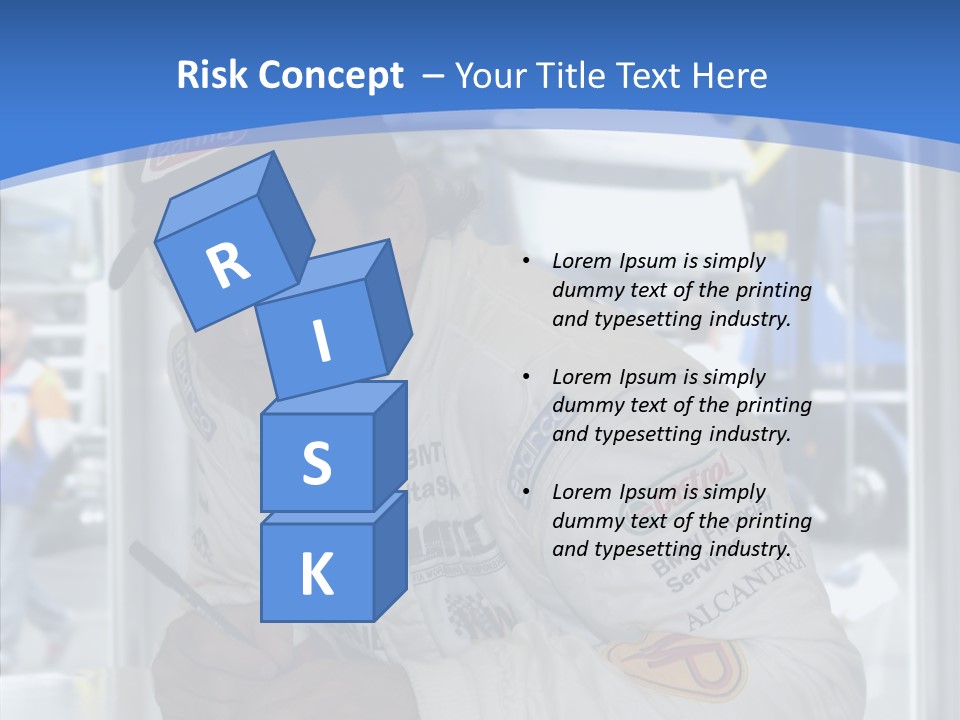 White Young White Background PowerPoint Template