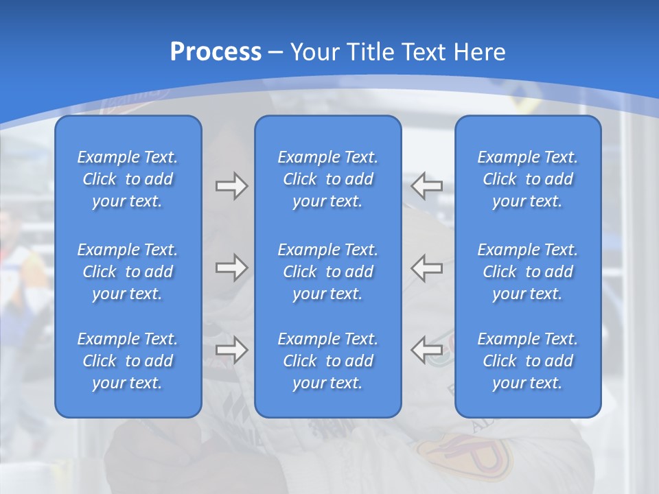 White Young White Background PowerPoint Template