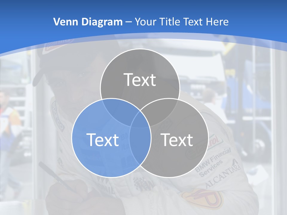 White Young White Background PowerPoint Template