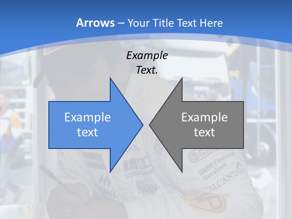 White Young White Background PowerPoint Template