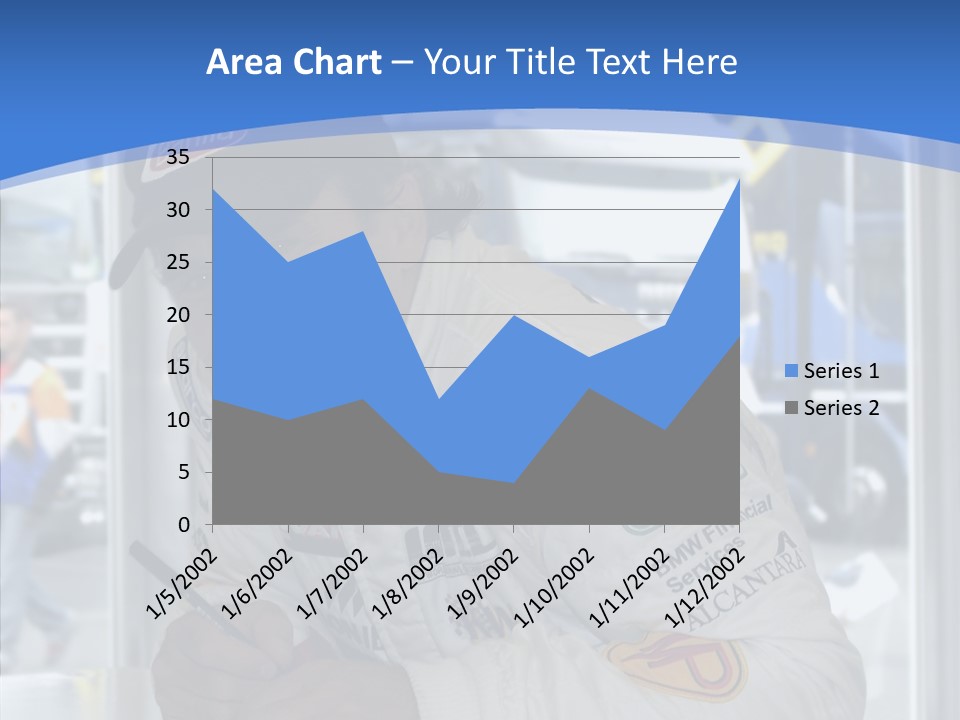 White Young White Background PowerPoint Template