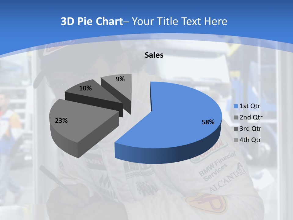 White Young White Background PowerPoint Template