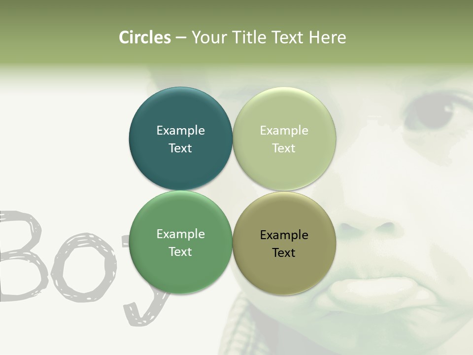 Senior  Assistance Women PowerPoint Template