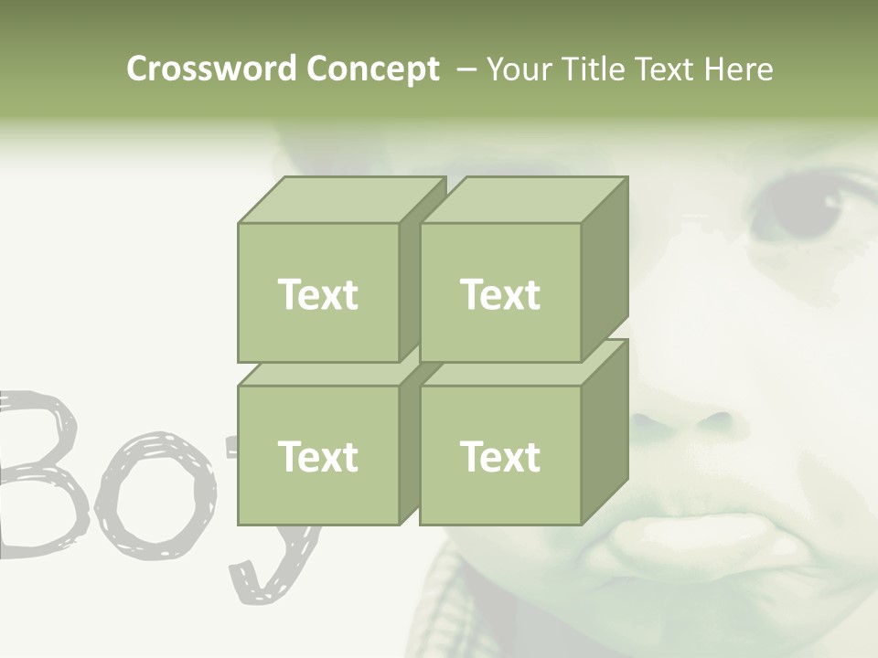 Senior  Assistance Women PowerPoint Template
