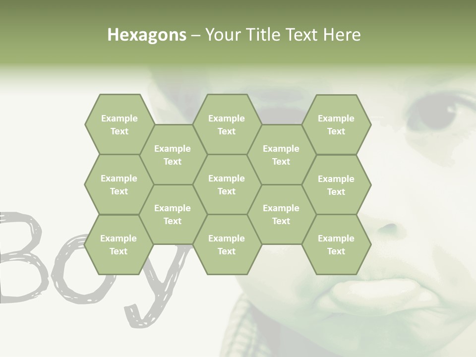 Senior  Assistance Women PowerPoint Template