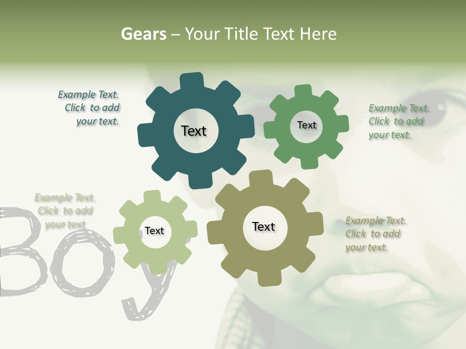 Senior  Assistance Women PowerPoint Template