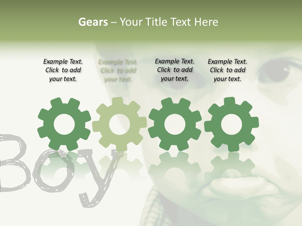 Senior  Assistance Women PowerPoint Template