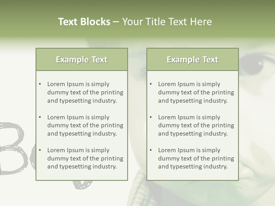 Senior  Assistance Women PowerPoint Template