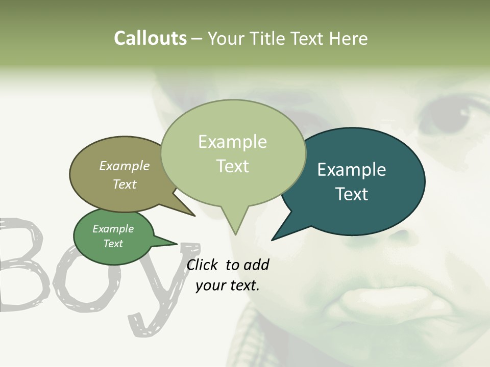 Senior  Assistance Women PowerPoint Template