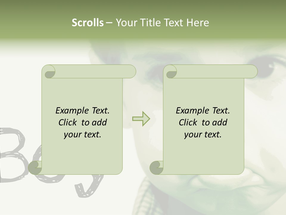 Senior  Assistance Women PowerPoint Template