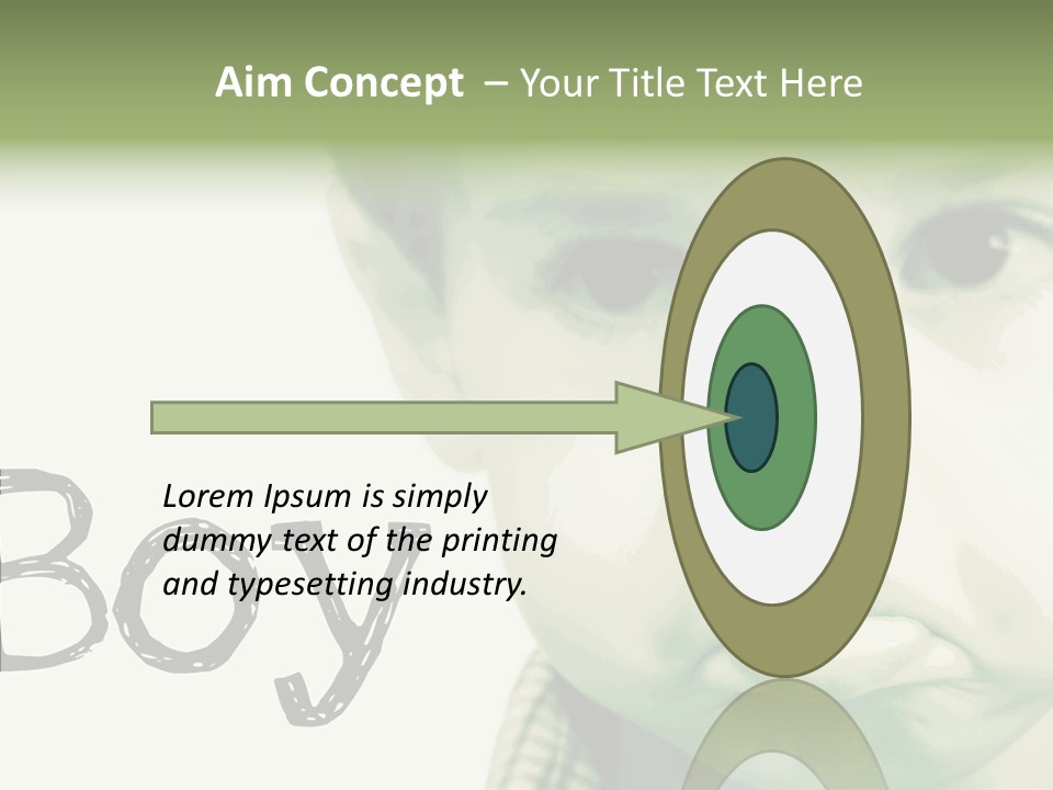 Senior  Assistance Women PowerPoint Template