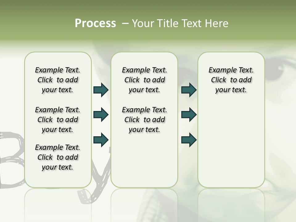 Senior  Assistance Women PowerPoint Template