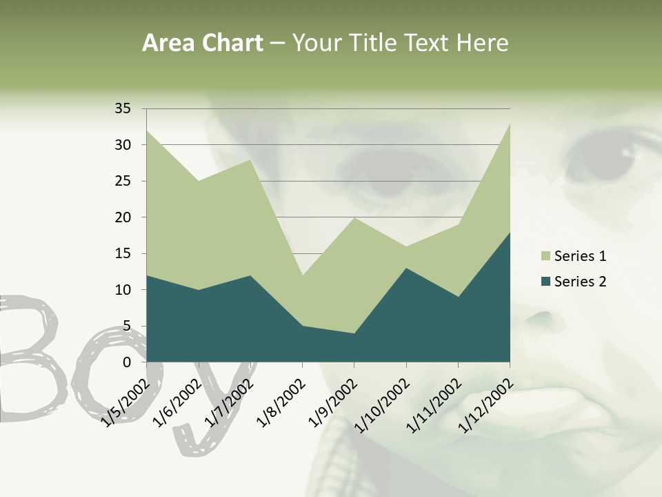 Senior  Assistance Women PowerPoint Template