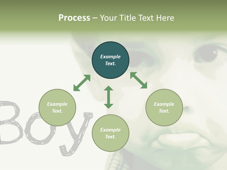 Senior  Assistance Women PowerPoint Template