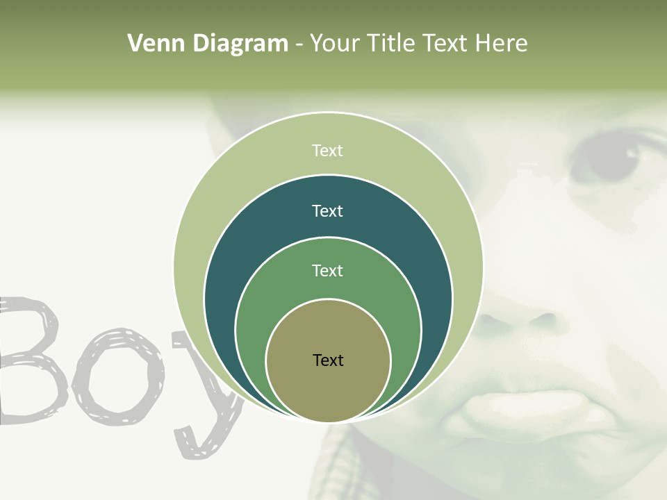 Senior  Assistance Women PowerPoint Template