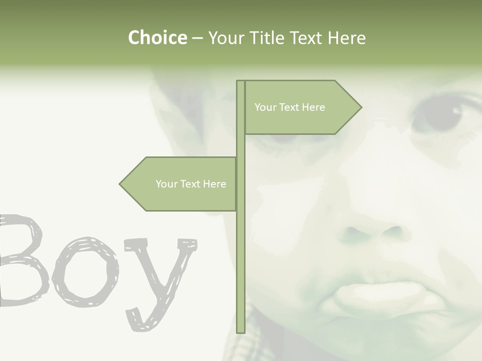 Senior  Assistance Women PowerPoint Template