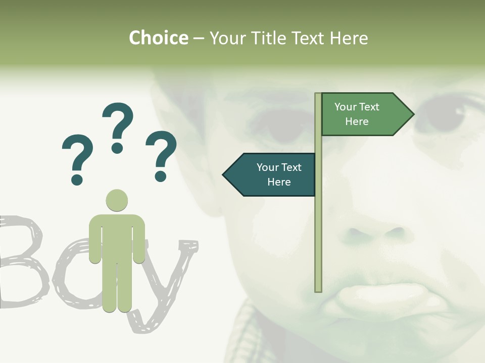 Senior  Assistance Women PowerPoint Template