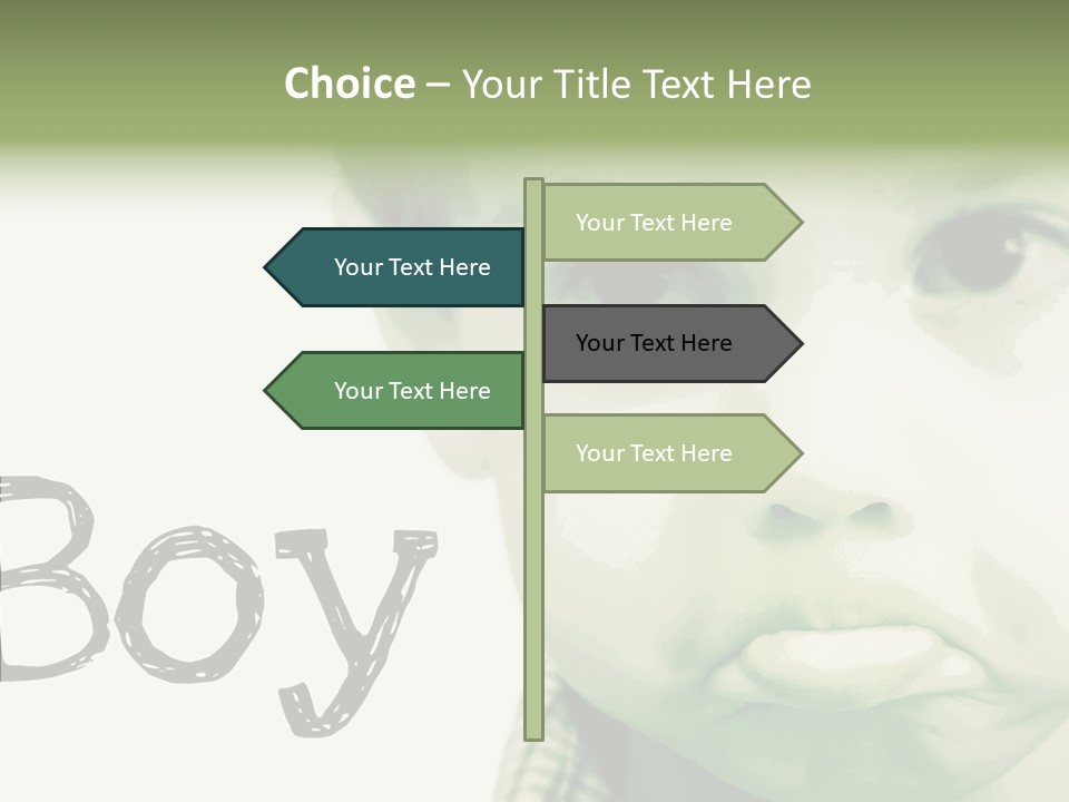Senior  Assistance Women PowerPoint Template