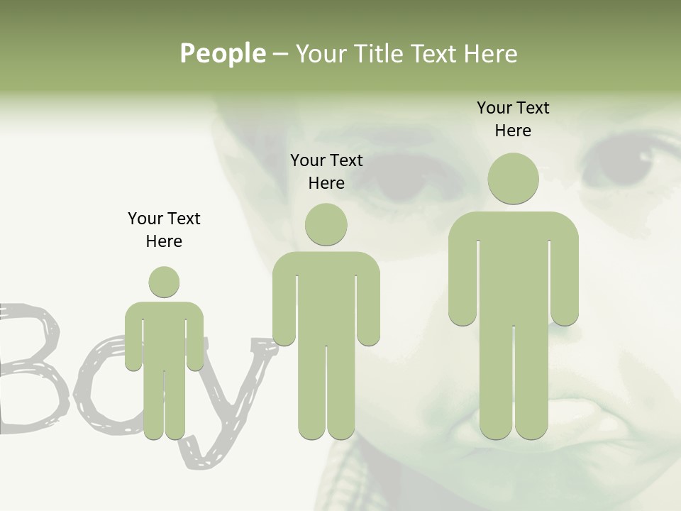 Senior  Assistance Women PowerPoint Template