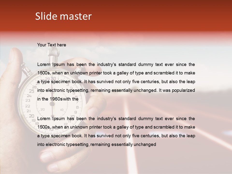 Female Background Elder PowerPoint Template