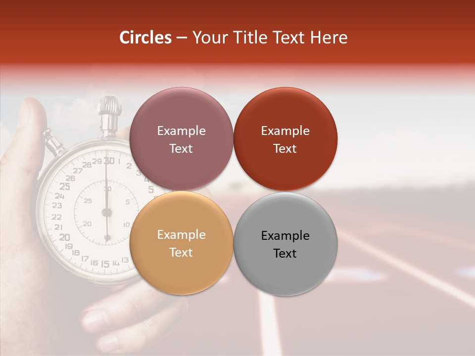 Female Background Elder PowerPoint Template