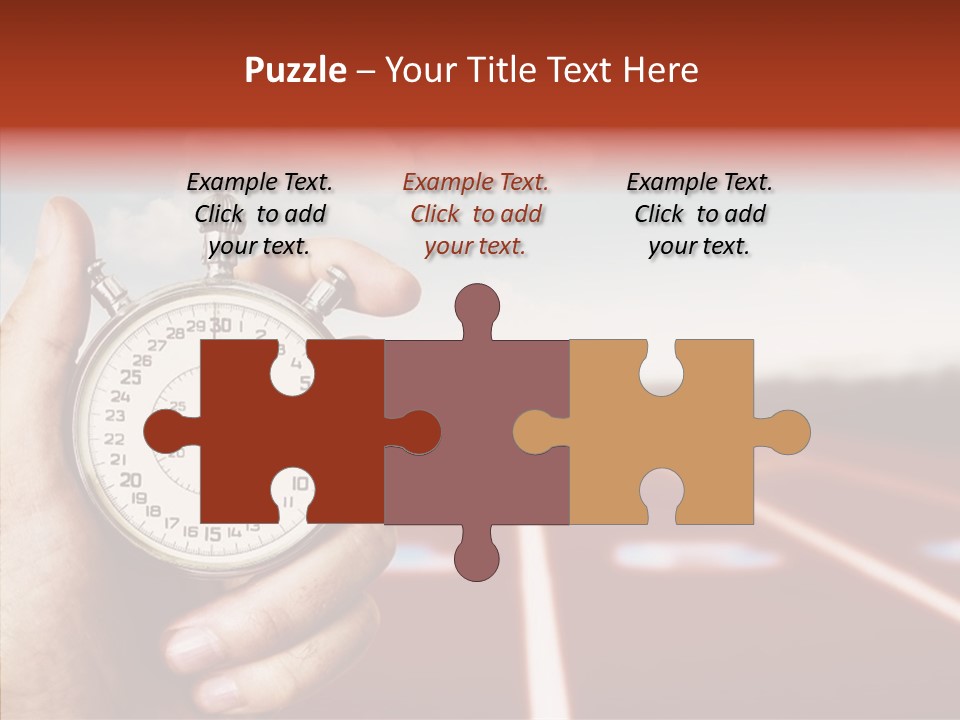 Female Background Elder PowerPoint Template